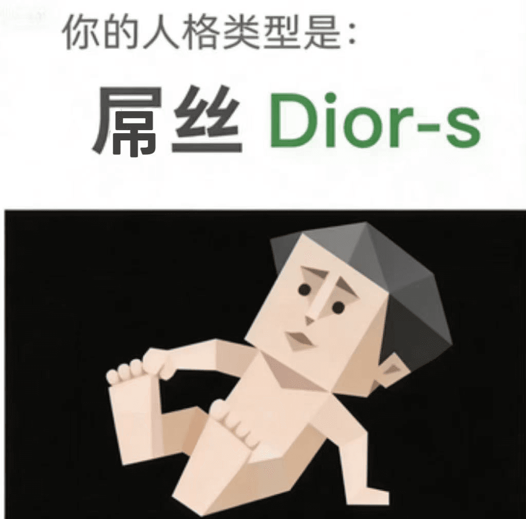 屌丝 - Dior-s personality type image